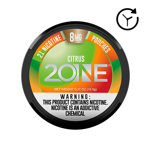 2ONE Nicotine Pouches - Citrus