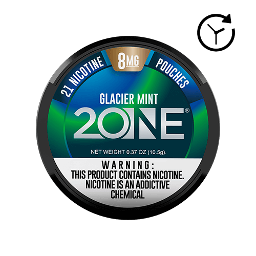 2ONE Nicotine Pouches - Glacier Mint