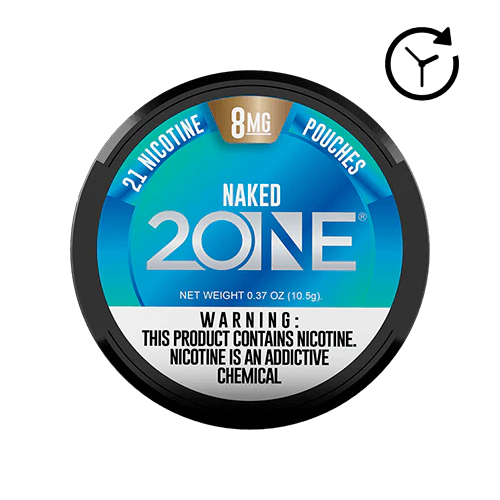 2ONE Nicotine Pouches - Naked (Unflavored)