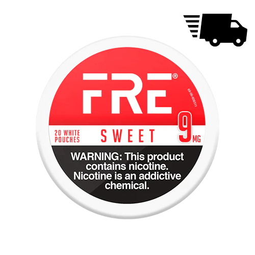 FRE Nicotine Pouches - Sweet (Unflavored)
