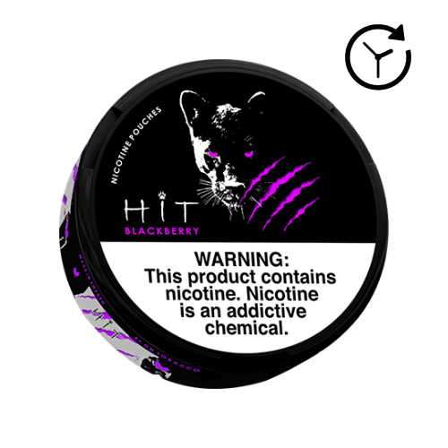 HIT Nicotine Pouches - Blackberry