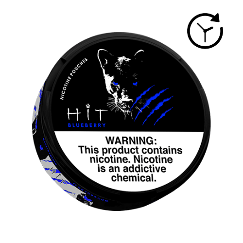 HIT Nicotine Pouches - Blueberry