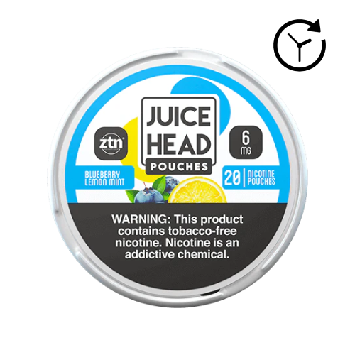 Juice Head Nicotine Pouches - Blueberry Lemon Mint