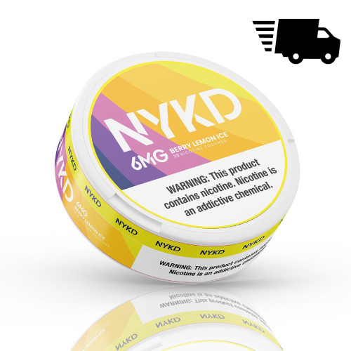 NYKD Nicotine Pouches - Berry Lemon Ice
