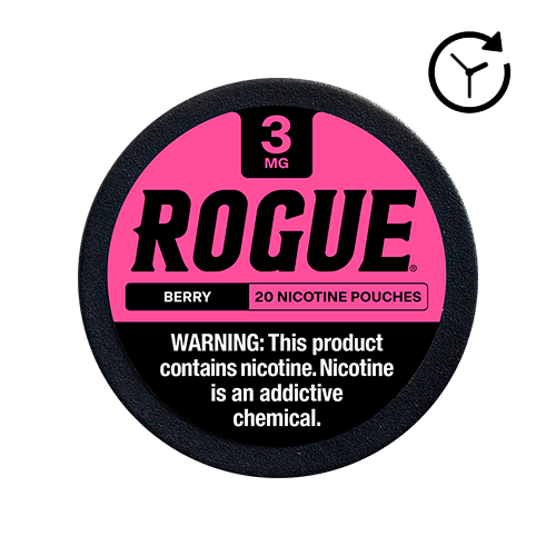Rogue Nicotine Pouches - Berry