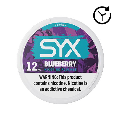 SYX Nicotine Pouches - Blueberry