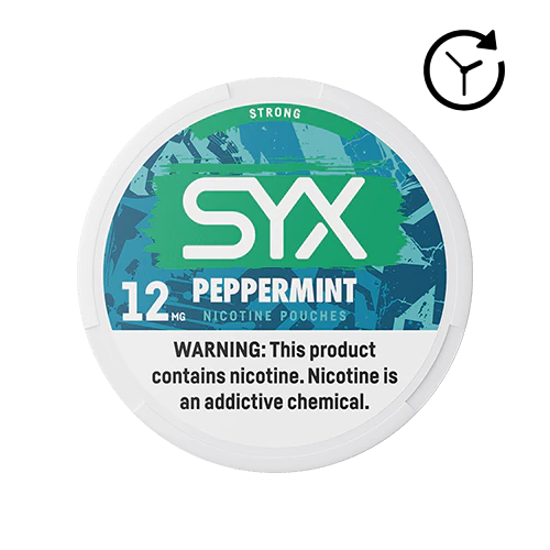 SYX Nicotine Pouches - Peppermint