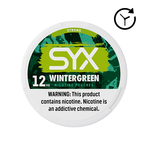 SYX Nicotine Pouches - Wintergreen