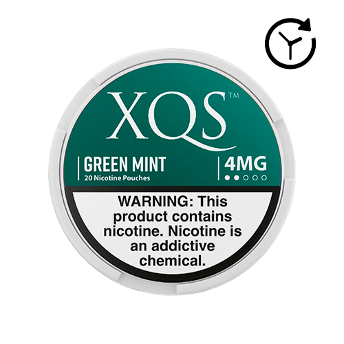 XQS Nicotine Pouches - Green Mint