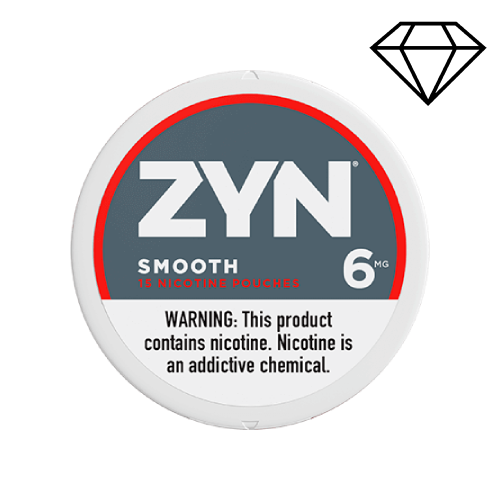 Zyn Nicotine Pouches - Smooth (Unflavored)