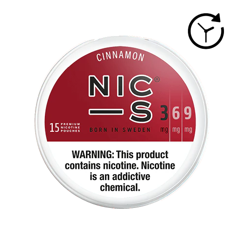 NIC-S Nicotine Pouches - Cinnamon