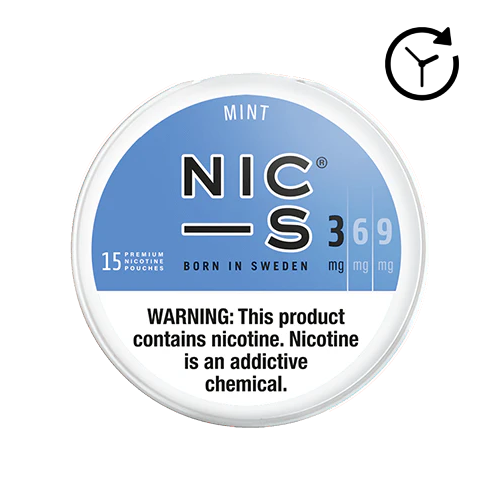 NIC-S Nicotine Pouches - Mint