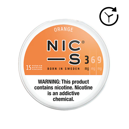 NIC-S Nicotine Pouches - Orange