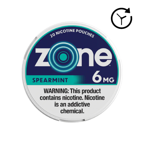 Zone Nicotine Pouches - Spearmint