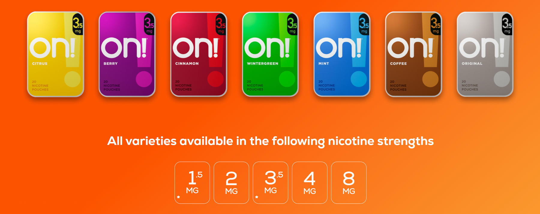 On! Nicotine Pouches: The Ultimate Solution for Smokeless Satisfaction