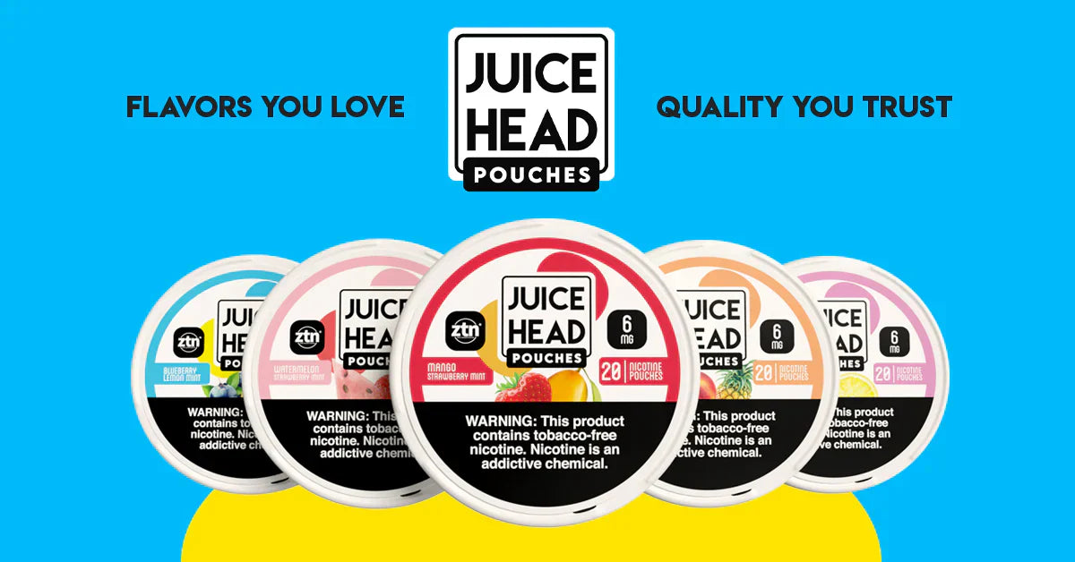 Juice Head Nicotine Pouches: Bold Fruit Mint Fusions