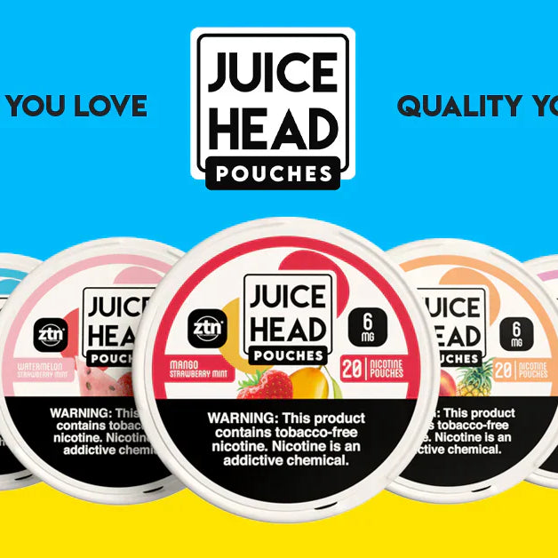 Juice Head Nicotine Pouches: Bold Fruit Mint Fusions