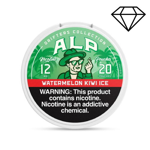 ALP Drifters Nicotine Pouches - Watermelon Kiwi Ice