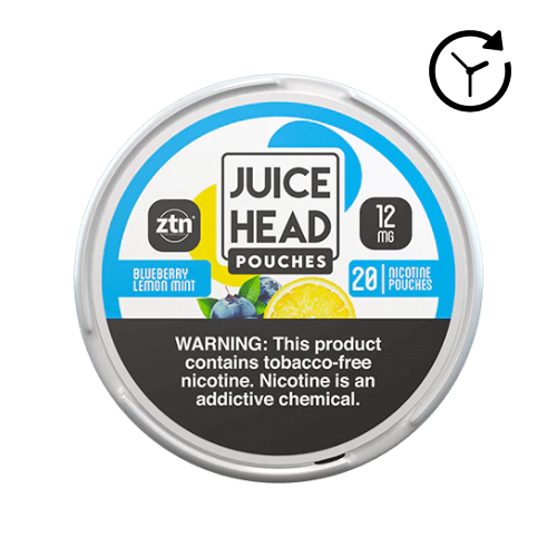 Juice Head Nicotine Pouches - Blueberry Lemon Mint