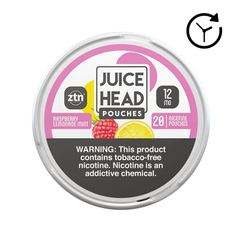 Juice Head Nicotine Pouches - Raspberry Lemon Mint