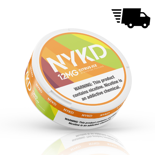 NYKD Nicotine Pouches - Citrus Ice