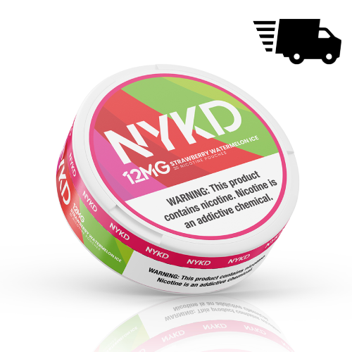 NYKD Nicotine Pouches - Strawberry Watermelon Ice