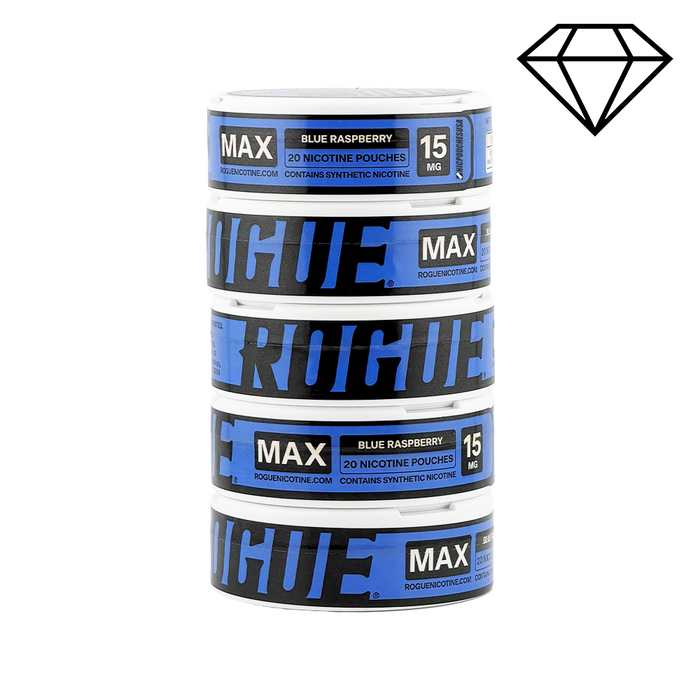 Rogue Max Nicotine Pouches - Blue Raspberry