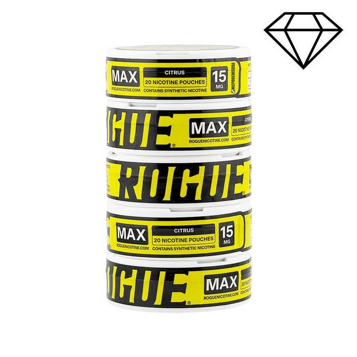 Rogue Max Nicotine Pouches - Citrus