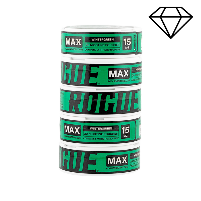 Rogue Max Nicotine Pouches - Wintergreen