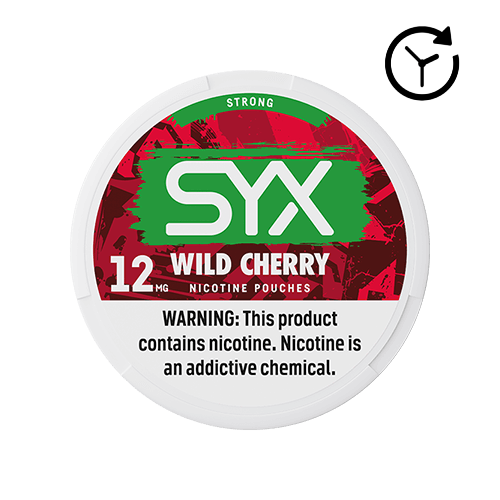 SYX Nicotine Pouches - Wild Cherry
