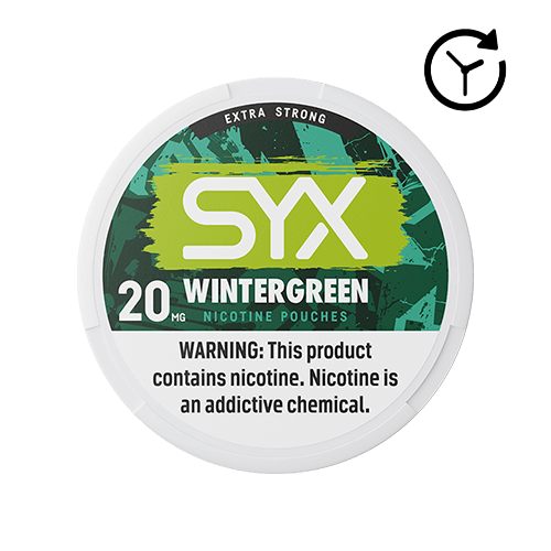 SYX Nicotine Pouches - Wintergreen