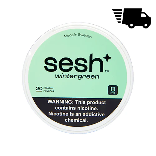 Sesh+ Nicotine Pouches - Wintergreen