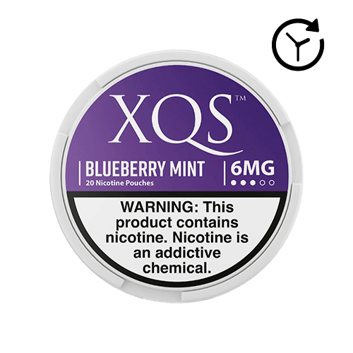 XQS Nicotine Pouches - Blueberry Mint
