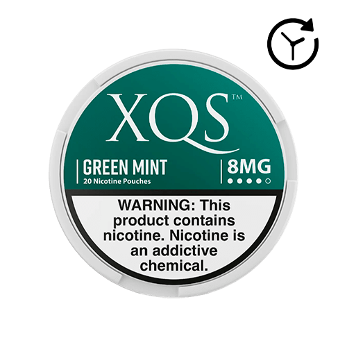 XQS Nicotine Pouches - Green Mint