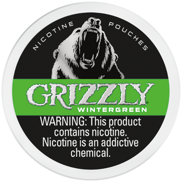 Grizzly Nicotine Pouches - Wintergreen