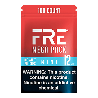 FRE Nicotine Pouches - Mint (Mega Pack)