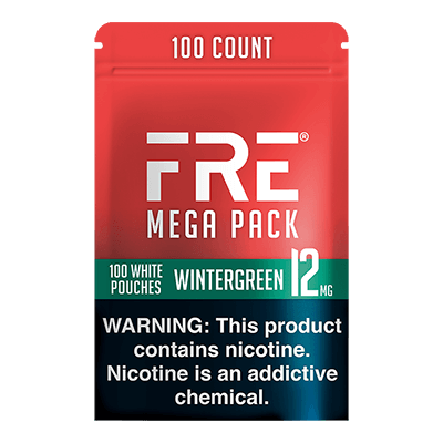FRE Nicotine Pouches - Wintergreen (Mega Pack)