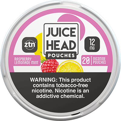 Juice Head Nicotine Pouches - Raspberry Lemon Mint