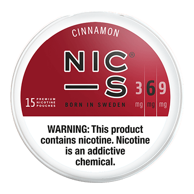 NIC-S Nicotine Pouches - Cinnamon