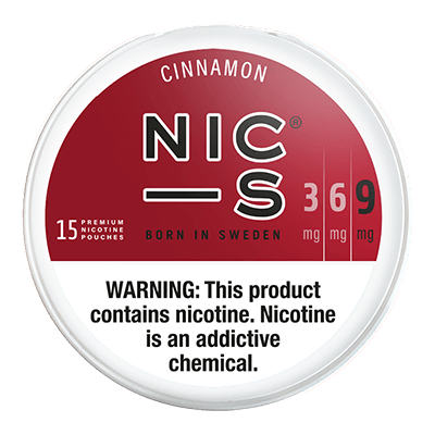 NIC-S Nicotine Pouches - Cinnamon