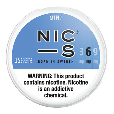 NIC-S Nicotine Pouches - Mint