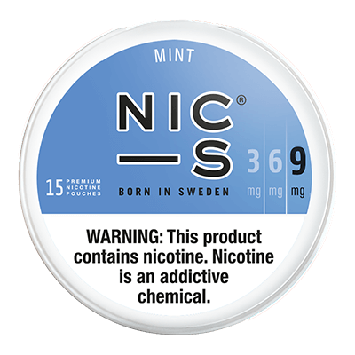 NIC-S Nicotine Pouches - Mint