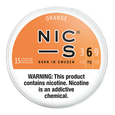 NIC-S Nicotine Pouches - Orange