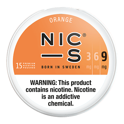 NIC-S Nicotine Pouches - Orange