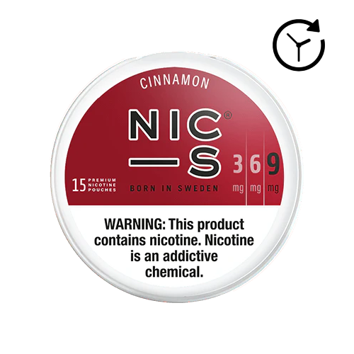 NIC-S Nicotine Pouches - Cinnamon