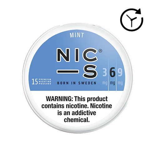 NIC-S Nicotine Pouches - Mint