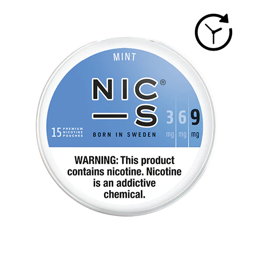 NIC-S Nicotine Pouches - Mint