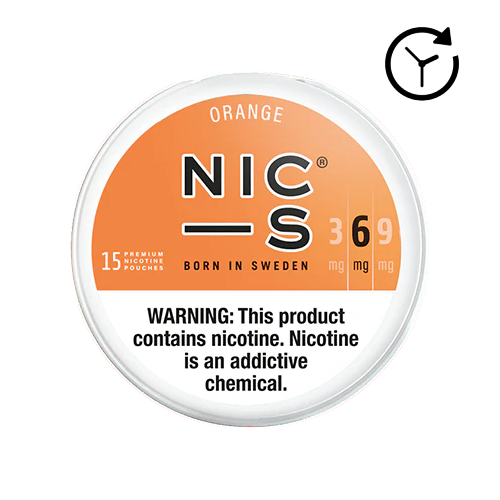 NIC-S Nicotine Pouches - Orange