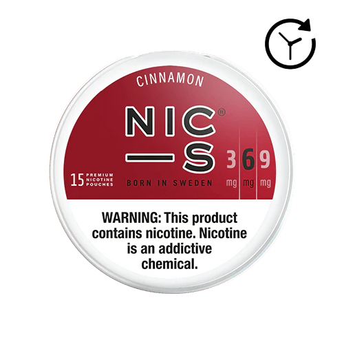 NIC-S Nicotine Pouches - Cinnamon