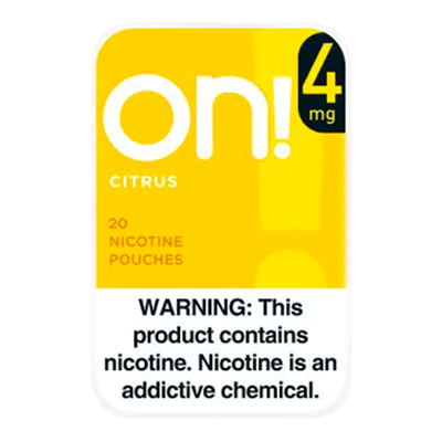 On! Nicotine Pouches - Citrus